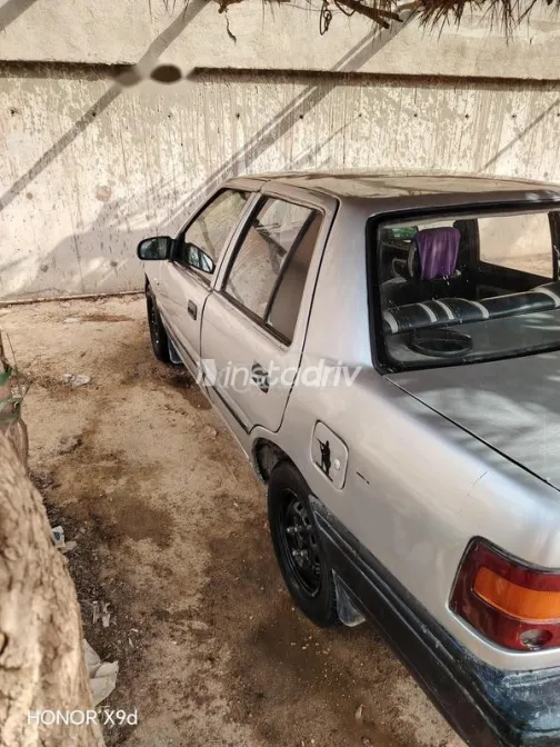 هيونداي اكسيل 1993 فضي مستعملة للبيع - 3