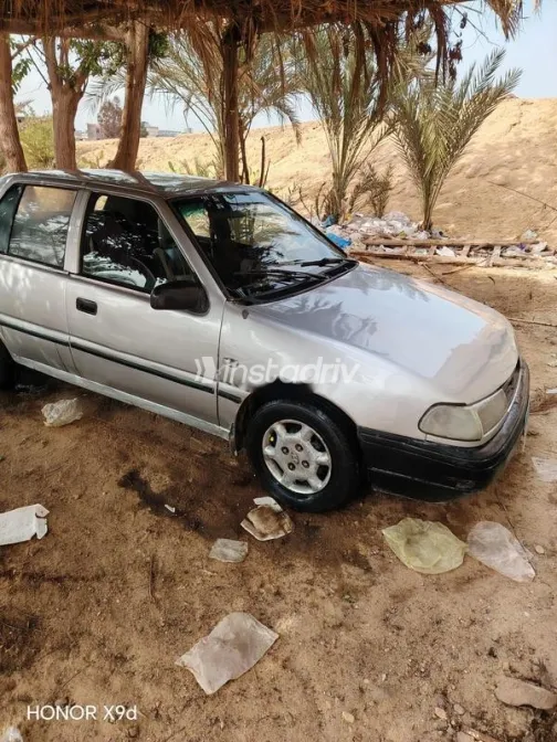 هيونداي اكسيل 1993 فضي مستعملة للبيع - 6