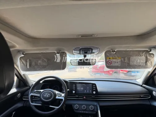 هيونداي إلنترا سى ان 7 2021 أبيض مستعملة للبيع - 2