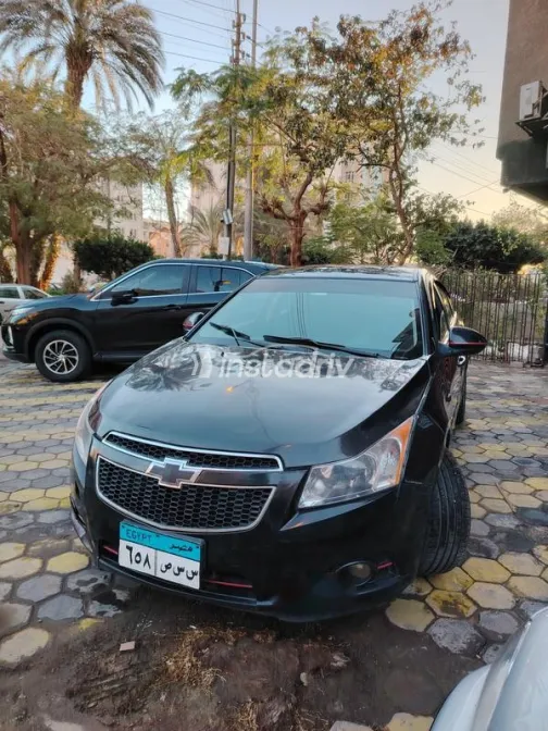شيفروليه كروز 2010 أسود مستعملة للبيع - 2