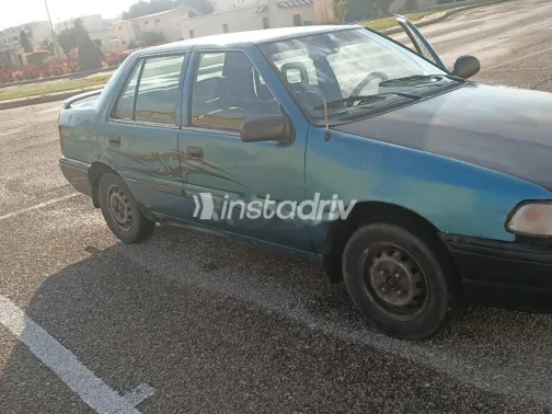هيونداي اكسيل 1996 سماوي مستعملة للبيع - 2
