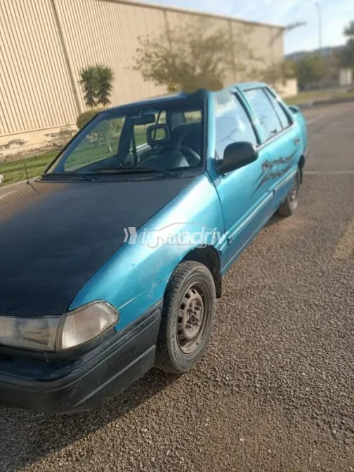 هيونداي اكسيل 1996 سماوي مستعملة للبيع - 3