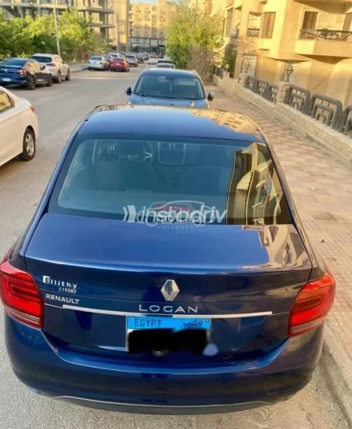 Renault Logan 2019 Dark Blue Used for Sale - 3