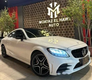 مرسيدس C 180 2019 فضي مستعملة للبيع