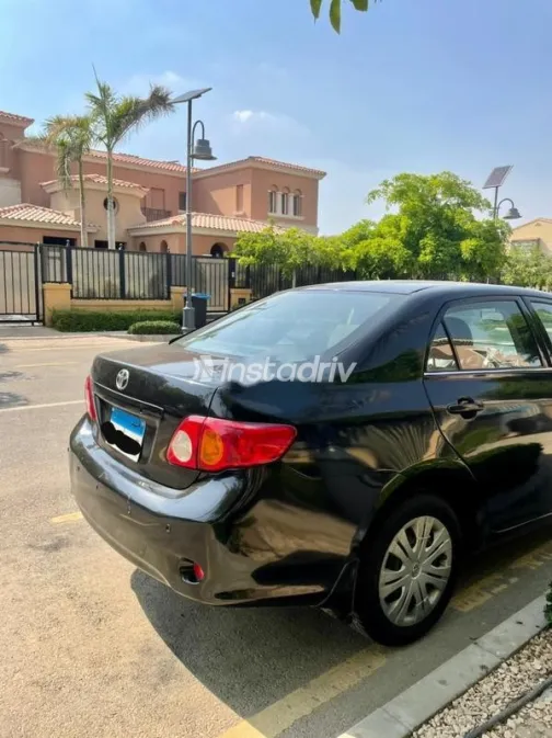 تويوتا كورولا 2009 أسود مستعملة للبيع - 3