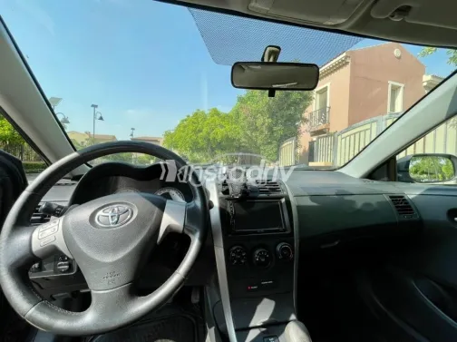 تويوتا كورولا 2009 أسود مستعملة للبيع - 8