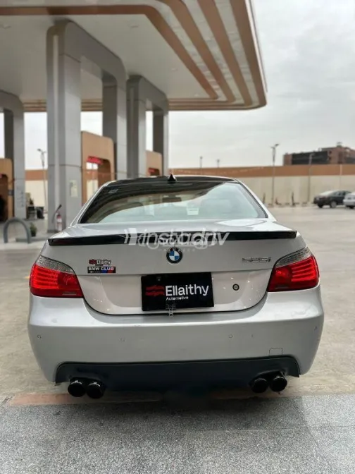 بي ام دبليو 525 2008 فضي مستعملة للبيع - 4