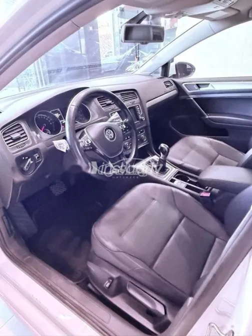 فولكس فاغن جولف 6 2015 أبيض مستعملة للبيع - 8