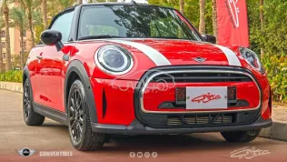 مينى كوبر 2022 أحمر مستعملة للبيع