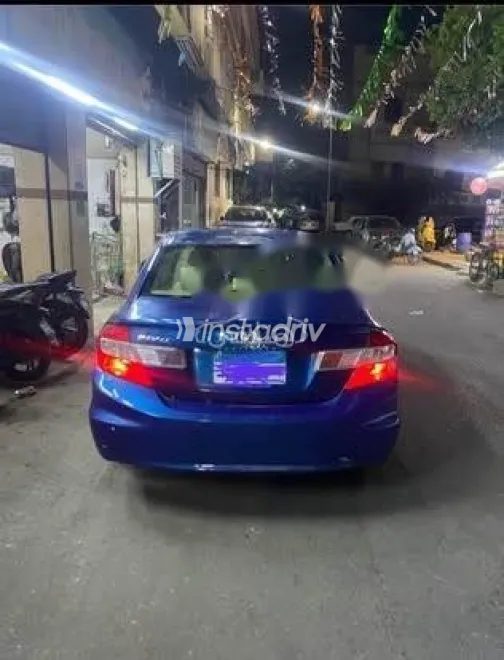 Honda Civic 2012 Blue Used for Sale - 2