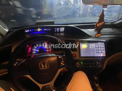 Honda Civic 2012 Blue Used for Sale - 4