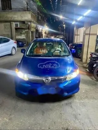 هوندا سيفك 2012 أزرق مستعملة للبيع