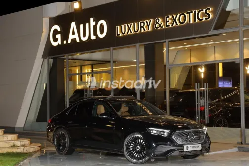 Mercedes E 200 2025 Black Used for Sale - 2