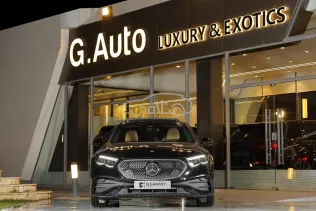 مرسيدس E 200 2025 أسود مستعملة للبيع