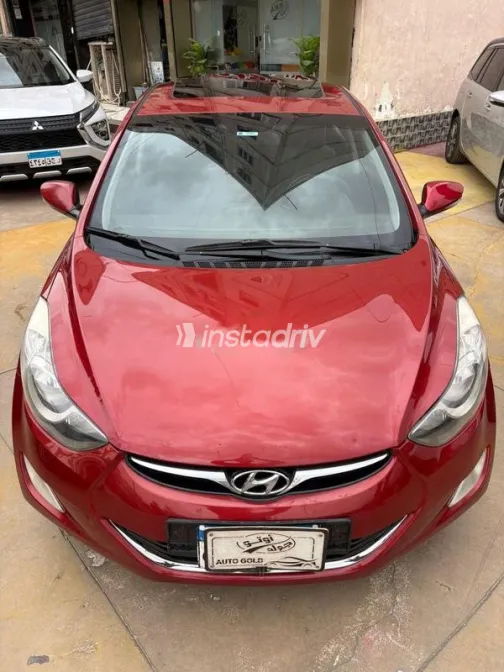 Hyundai Elantra 2013 Red Used for Sale - 1