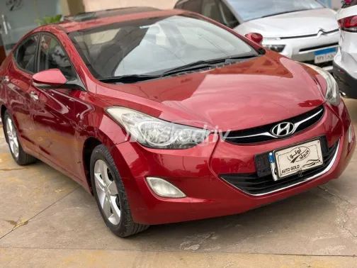 Hyundai Elantra 2013 Red Used for Sale - 3