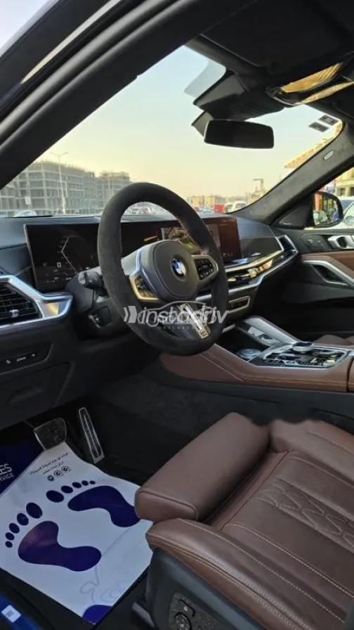 بي ام دبليو X6 2025 أزرق غامق مستعملة للبيع - 5