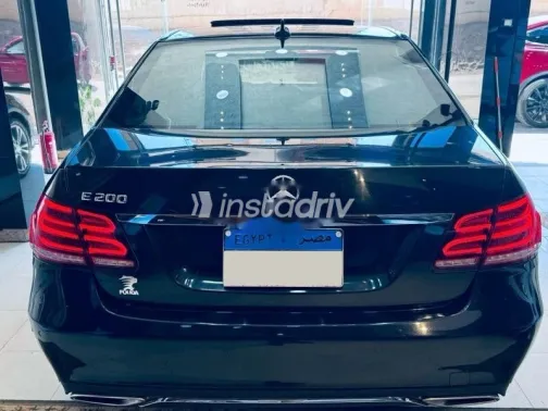 Mercedes E 200 2015 Black Used for Sale - 8