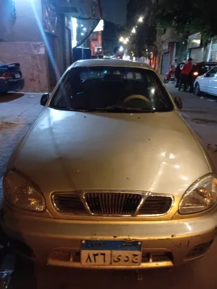 دايو لانوس 2 2000 أبيض مستعملة للبيع