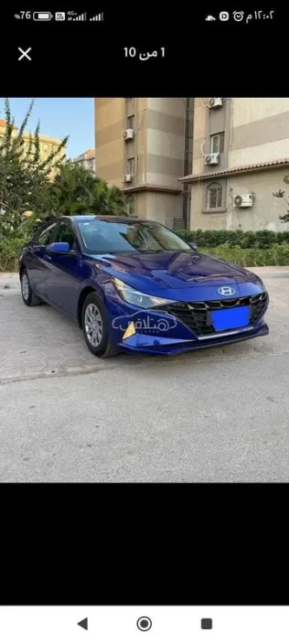 هيونداي إلنترا سى ان 7 2022 أبيض مستعملة للبيع