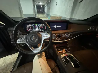 مرسيدس S 320 2020 أبيض مستعملة للبيع