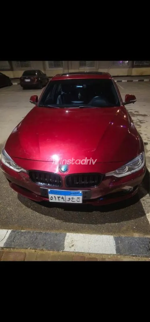 بي ام دبليو 320 2015 أحمر غامق مستعملة للبيع - 4