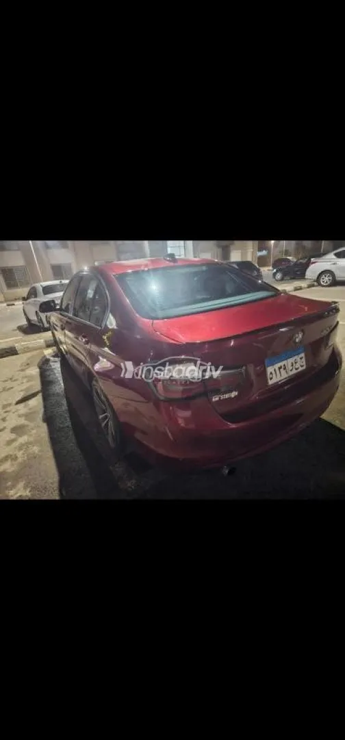 بي ام دبليو 320 2015 أحمر غامق مستعملة للبيع - 9