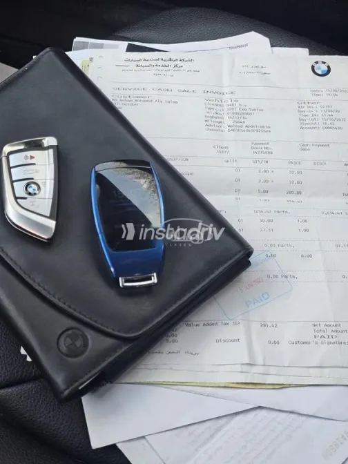 بي ام دبليو 320 2015 أحمر غامق مستعملة للبيع - 10