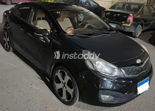 Kia Rio 2013 Black Used for Sale - 1