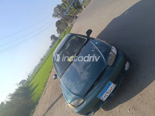 هيونداي اكسنت 1998 أبيض مستعملة للبيع - 4