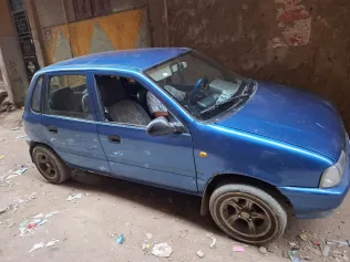 سوزوكى التو 2007 أبيض مستعملة للبيع