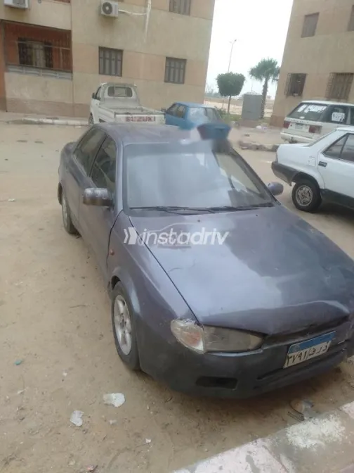 هيونداي إلنترا 1994 رمادي غامق مستعملة للبيع - 2