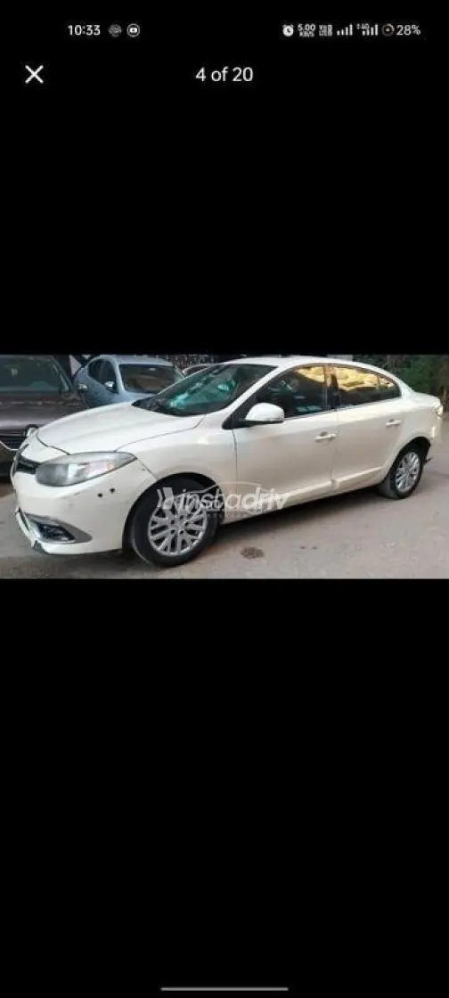 رينو فلوانس 2017 أبيض مستعملة للبيع - 4