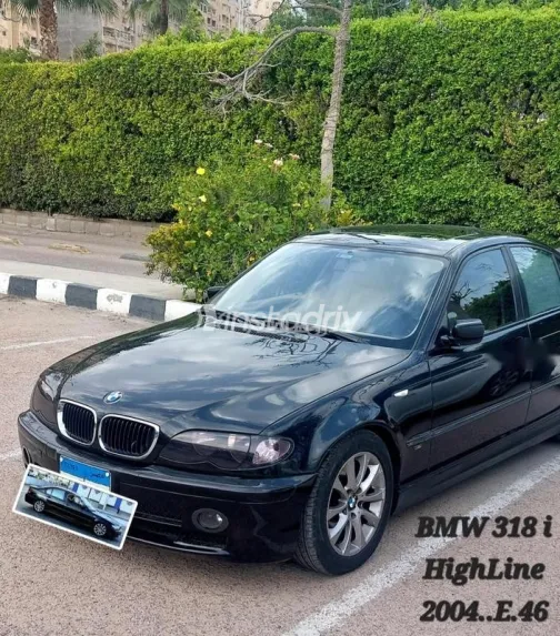 BMW 318 2004 Black Used for Sale - 4