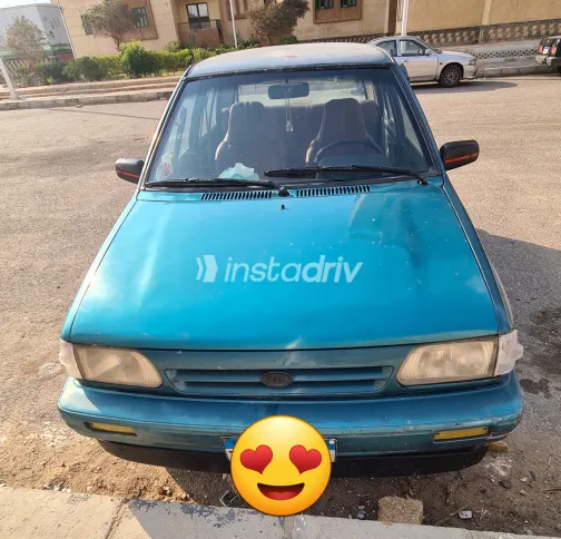 كيا برايد 1999 أبيض مستعملة للبيع - 3