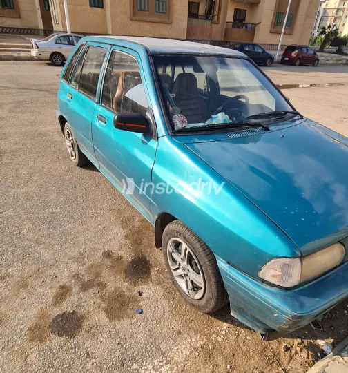 كيا برايد 1999 أبيض مستعملة للبيع - 4