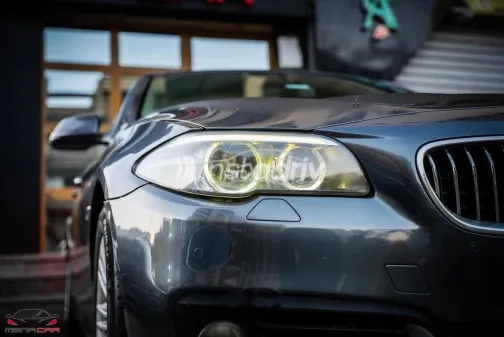 بي ام دبليو 520 2014 رمادي مستعملة للبيع - 3