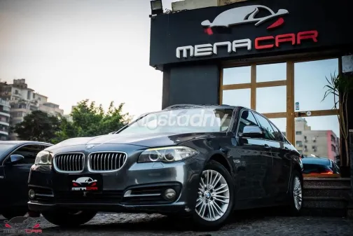 بي ام دبليو 520 2014 رمادي مستعملة للبيع - 5