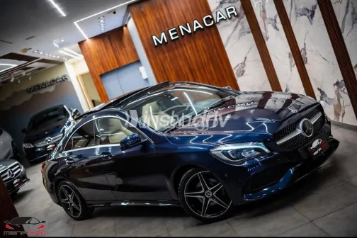 مرسيدس CLA 180 2018 أزرق غامق مستعملة للبيع - 5