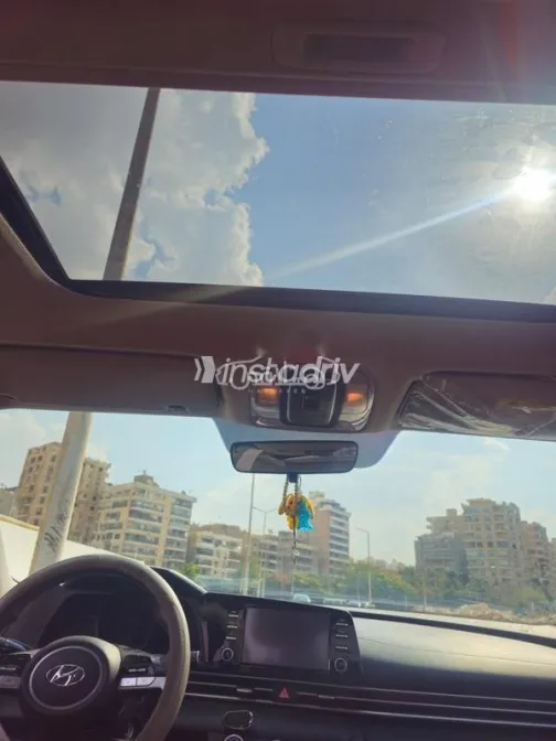 هيونداي إلنترا سى ان 7 2022 أبيض مستعملة للبيع - 7