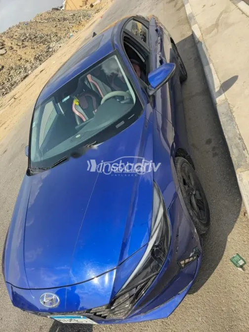 هيونداي إلنترا سى ان 7 2022 أبيض مستعملة للبيع - 9