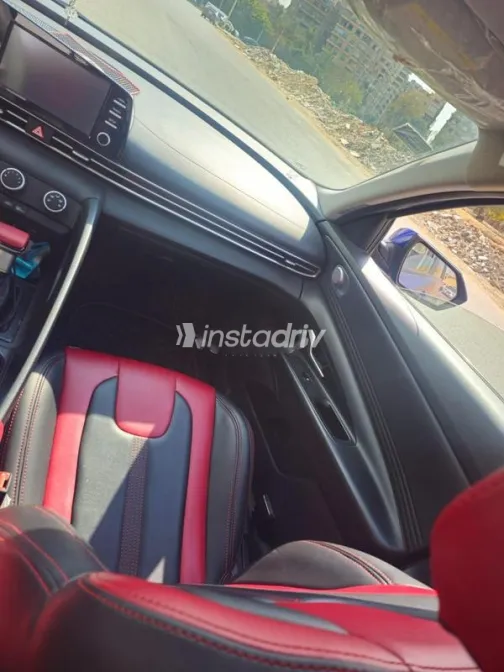 هيونداي إلنترا سى ان 7 2022 أبيض مستعملة للبيع - 10