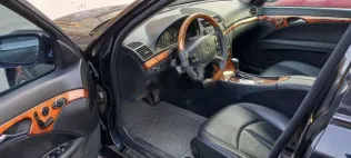 مرسيدس E 200 2007 أسود مستعملة للبيع