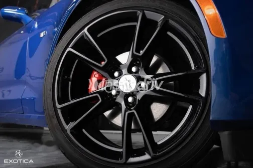 شيفروليه كمارو 2023 أزرق غامق مستعملة للبيع - 5