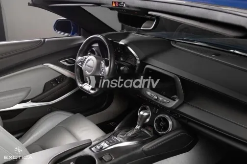 شيفروليه كمارو 2023 أزرق غامق مستعملة للبيع - 10