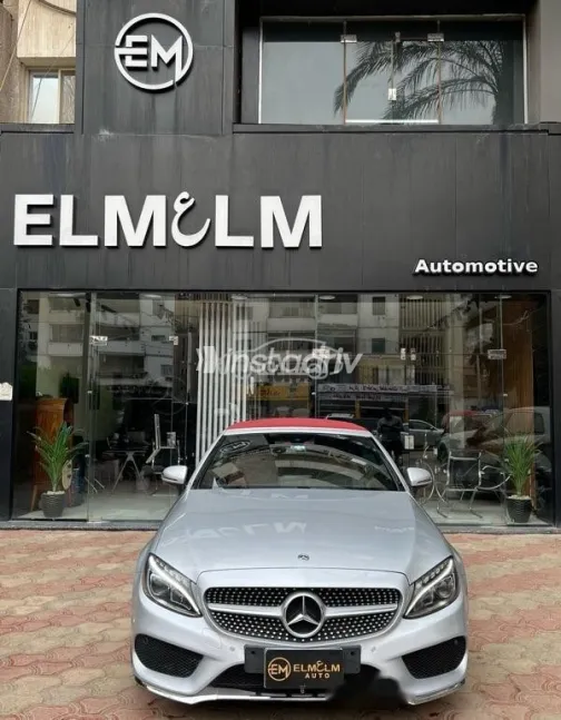 مرسيدس C 180 2018 فضي مستعملة للبيع - 1