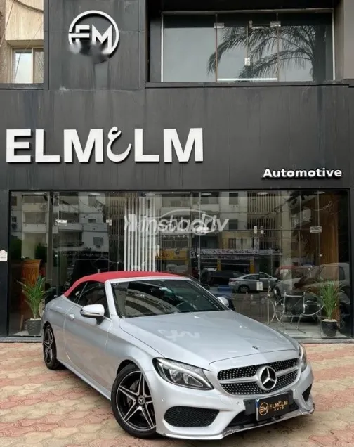 مرسيدس C 180 2018 فضي مستعملة للبيع - 2