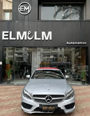 مرسيدس C 180 2018 فضي مستعملة للبيع