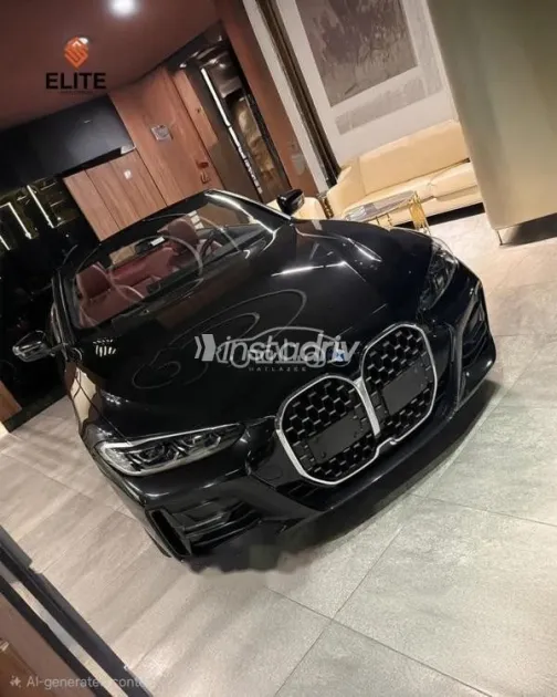 بي ام دبليو 420 2024 أسود مستعملة للبيع - 3