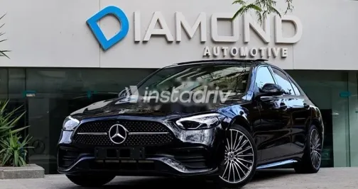 مرسيدس C 200 2023 أسود مستعملة للبيع - 4
